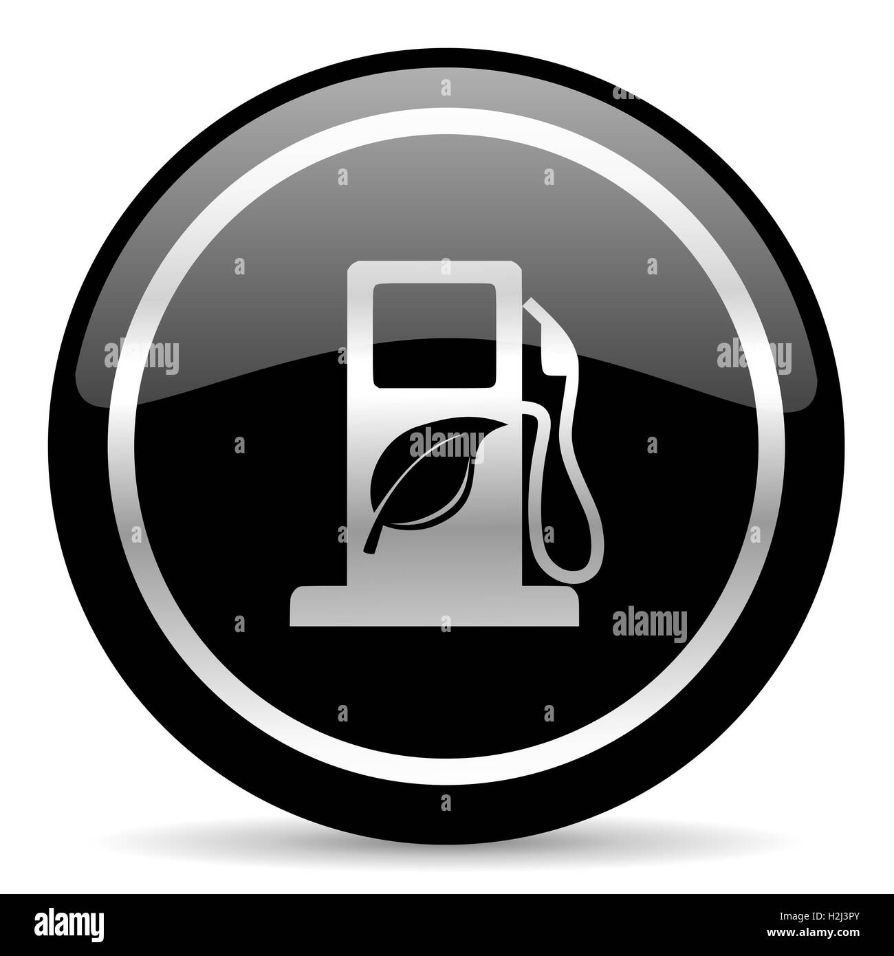 Biokraftstoff-Symbol Stockfoto