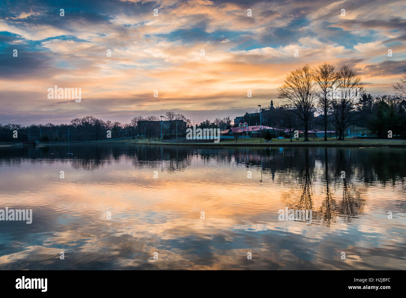 Roosevelt Park ist der älteste Park in Middlesex County Park System, stammt aus dem Jahr 1917. Stockfoto