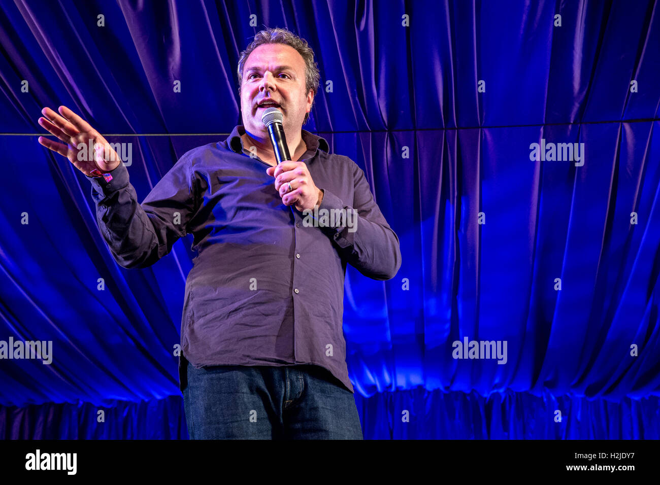 Komödie das Latitude Festival in Henham Park, Southwold, Suffolk mit: Hal Cruttenden wo: Southwold, Vereinigtes Königreich bei: 17. Juli 2016 Stockfoto