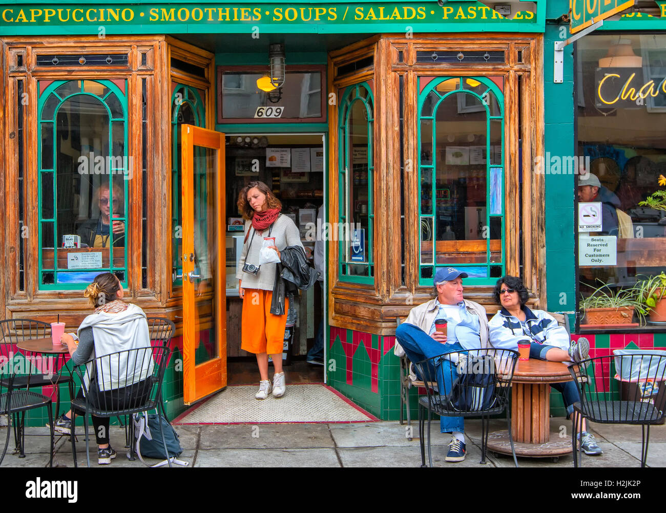 San Francisco Street Cafe Stockfotos Und Bilder Kaufen Alamy