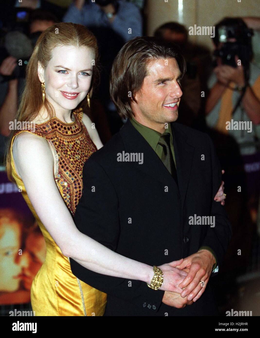 Datei Foto datiert 09.03.99 von Tom Cruise und Nicole Kidman. Die  Schauspielerin hat zugegeben, dass sie schockiert jetzt zu denken, wie jung  sie war, als sie heirateten Stockfotografie - Alamy