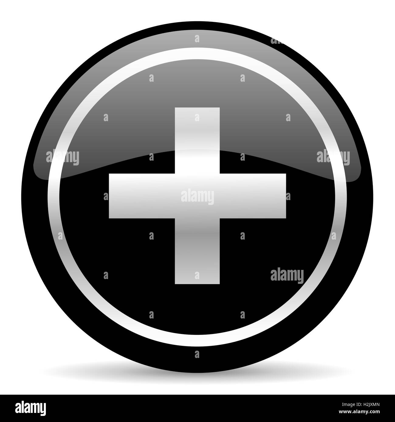 Plus -Symbol Stockfoto