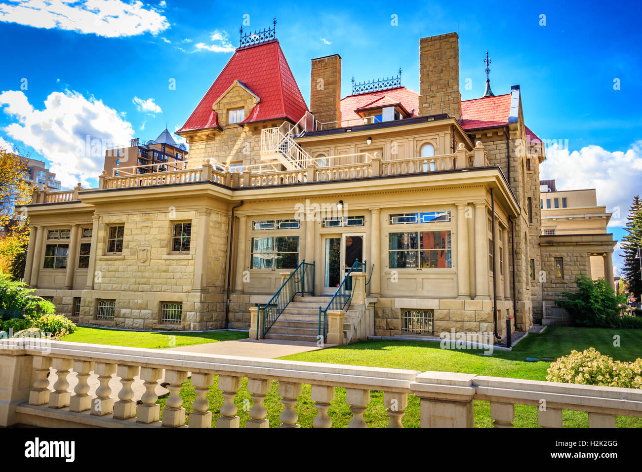 Lougheed House Stockfoto