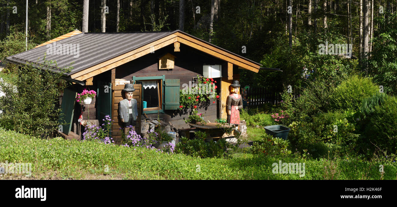 Bayern Berchtesgaden Nationalpark Ramsau Natur lernen Studie Imbiss Europa Deutschland Stockfoto