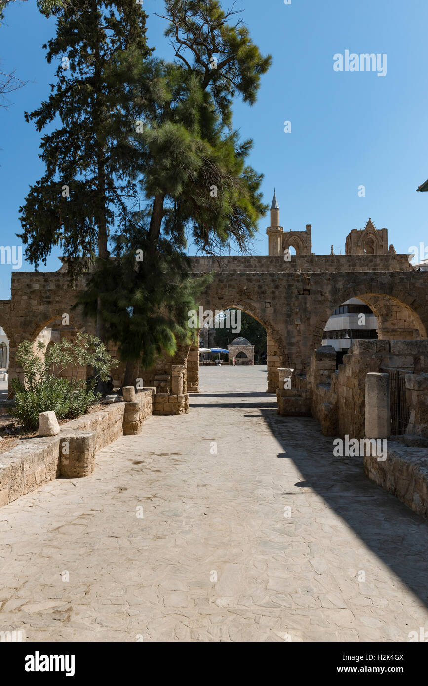 Royal Palace Gate, Gazimağusa, Zypern Stockfoto