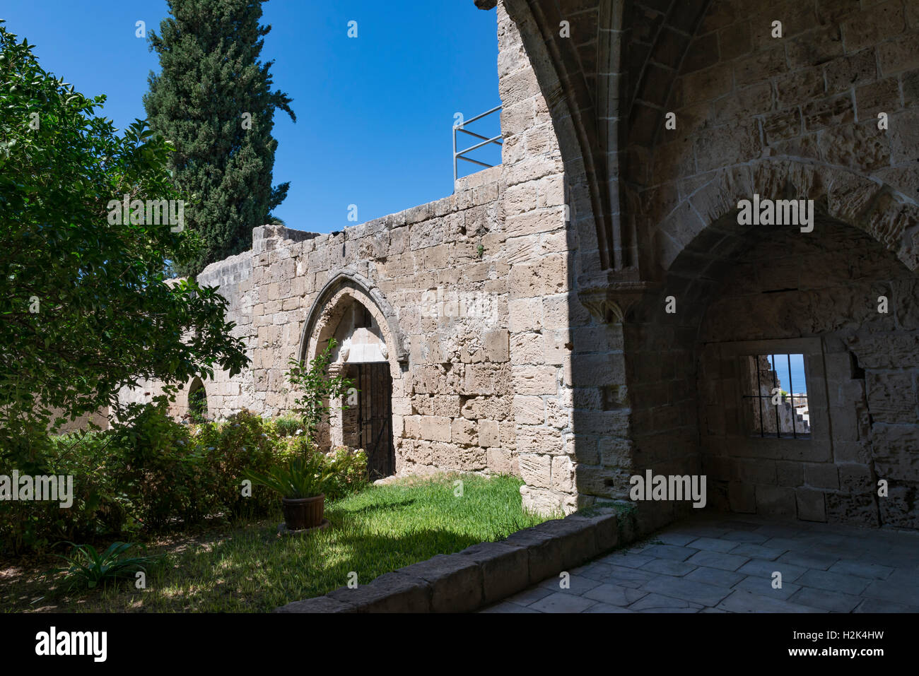 Bellapais Abtei, Nord-Zypern Stockfoto
