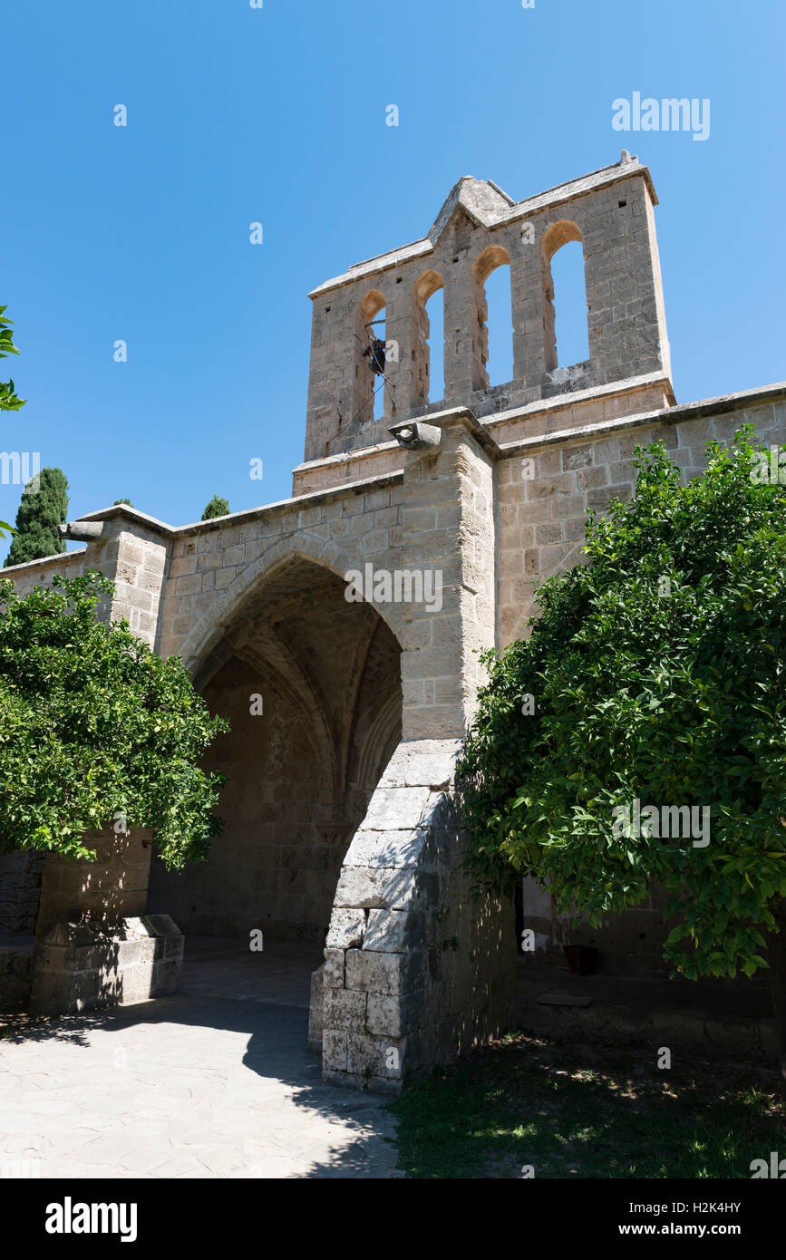 Bellapais Abtei, Nord-Zypern Stockfoto