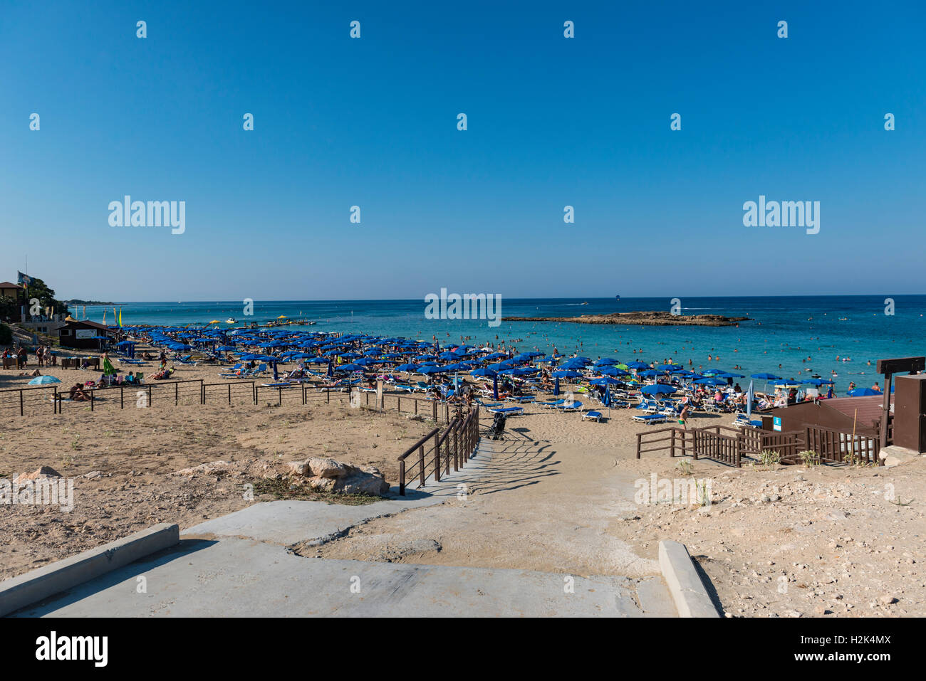 Fig Tree Bay, Protaras Stockfoto