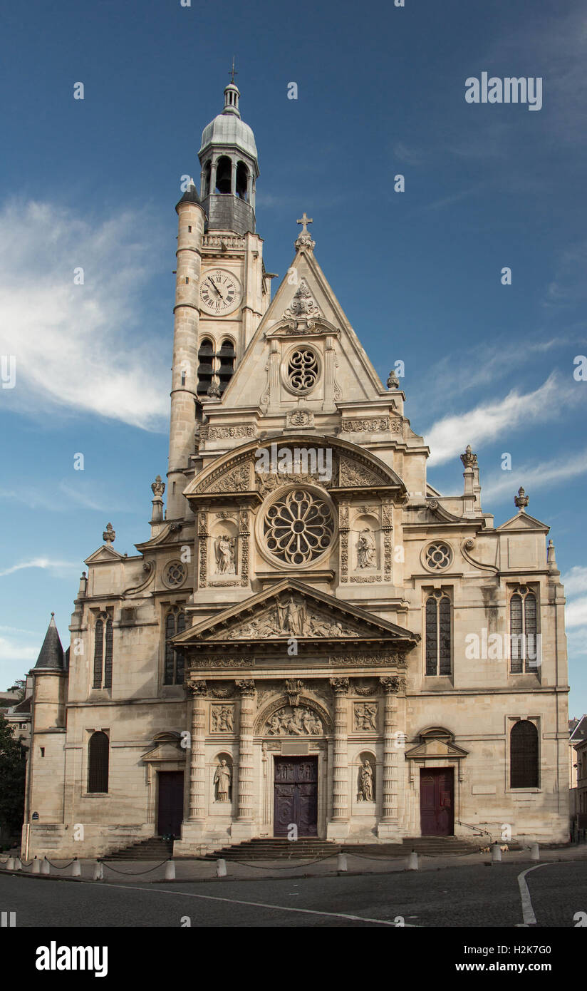 Saint etienne du mont kirche paris Fotos und Bildmaterial in hoher