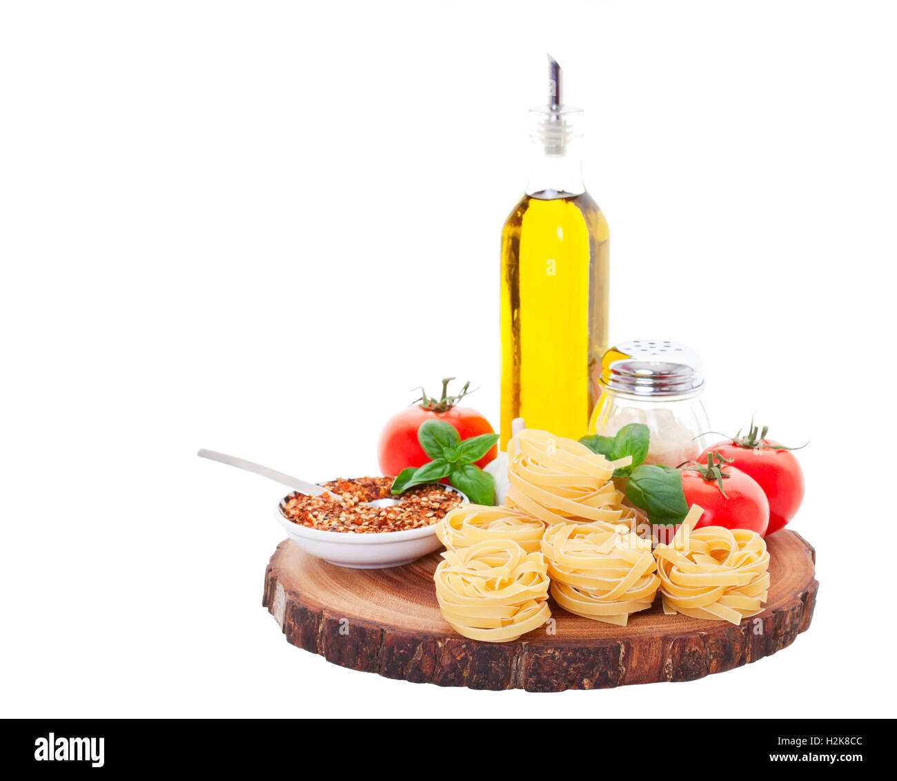 Italienisch Kochen Zutaten Stockfoto