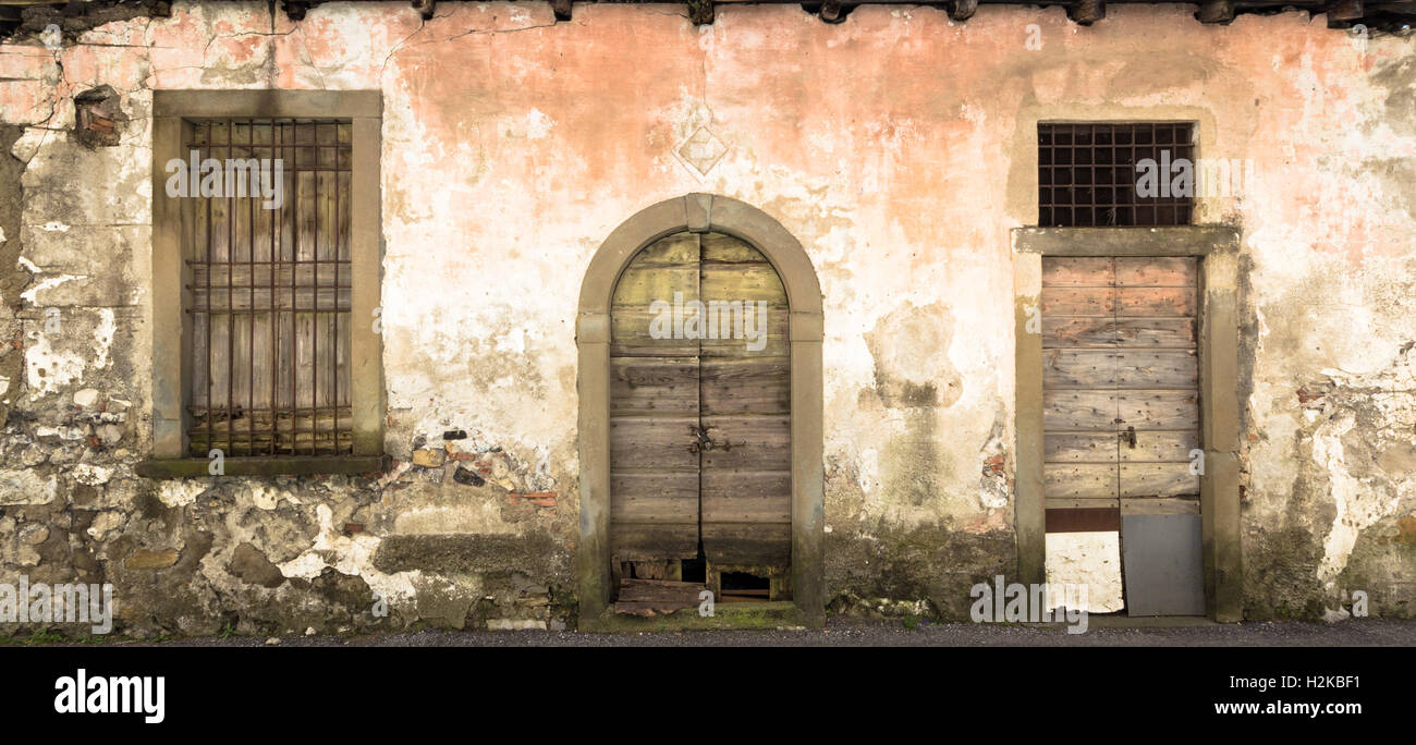 Alten baufälligen Haus Stockfoto