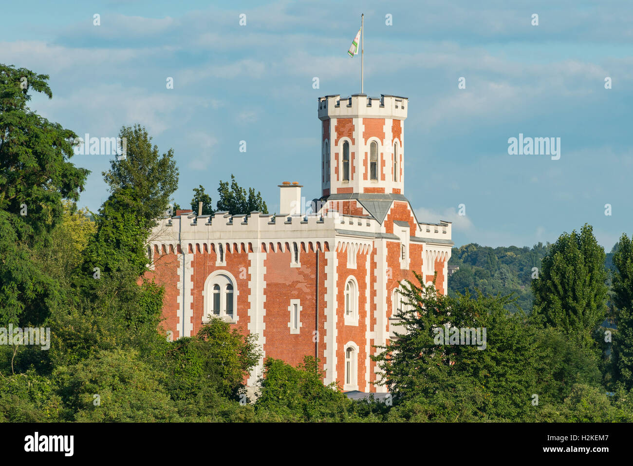 Maximilians-Brauwiesen, Lahnstein am Rhein, Deutschland Stockfoto