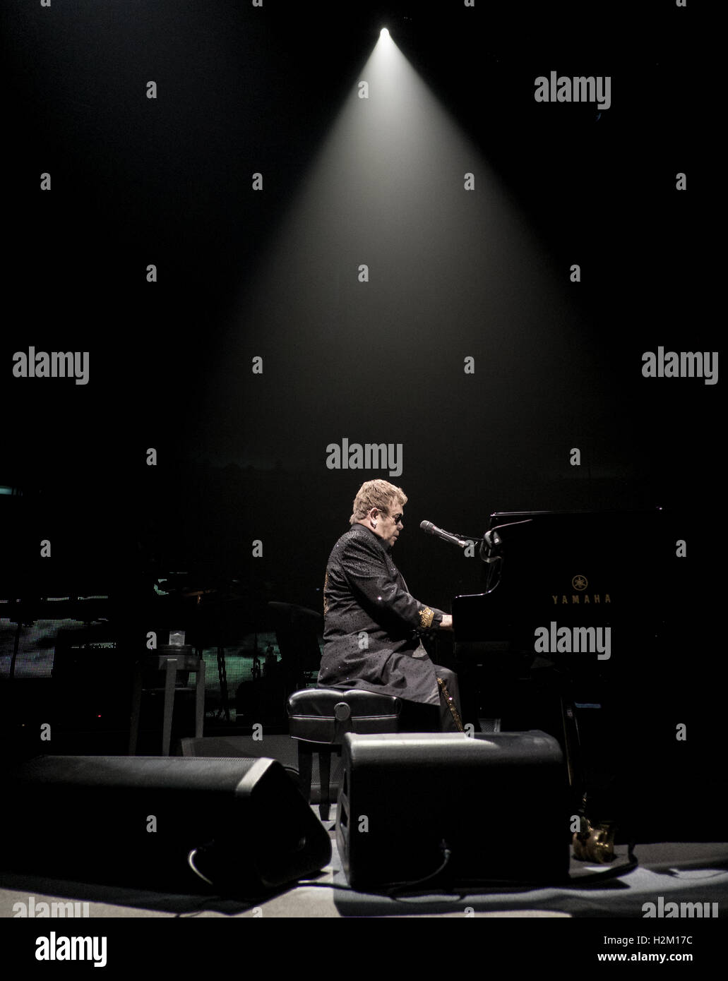 London, Ontario, Kanada. 29. September 2016. Sir Elton John führt im Konzert. Bildnachweis: Mark Spowart/Alamy Live-Nachrichten Stockfoto