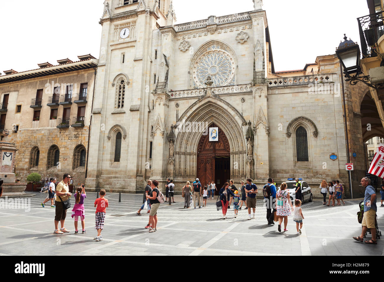 Catedral Basílica de Santiago, Bilbao, Vizcaya, Baskenland, Euskadi, Euskal Herria, Spanien, Europa Stockfoto