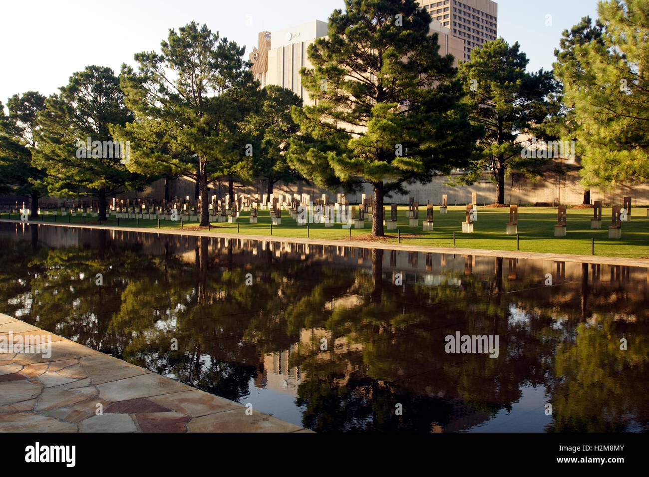 Oklahoma City Bombing Memorial Stockfoto
