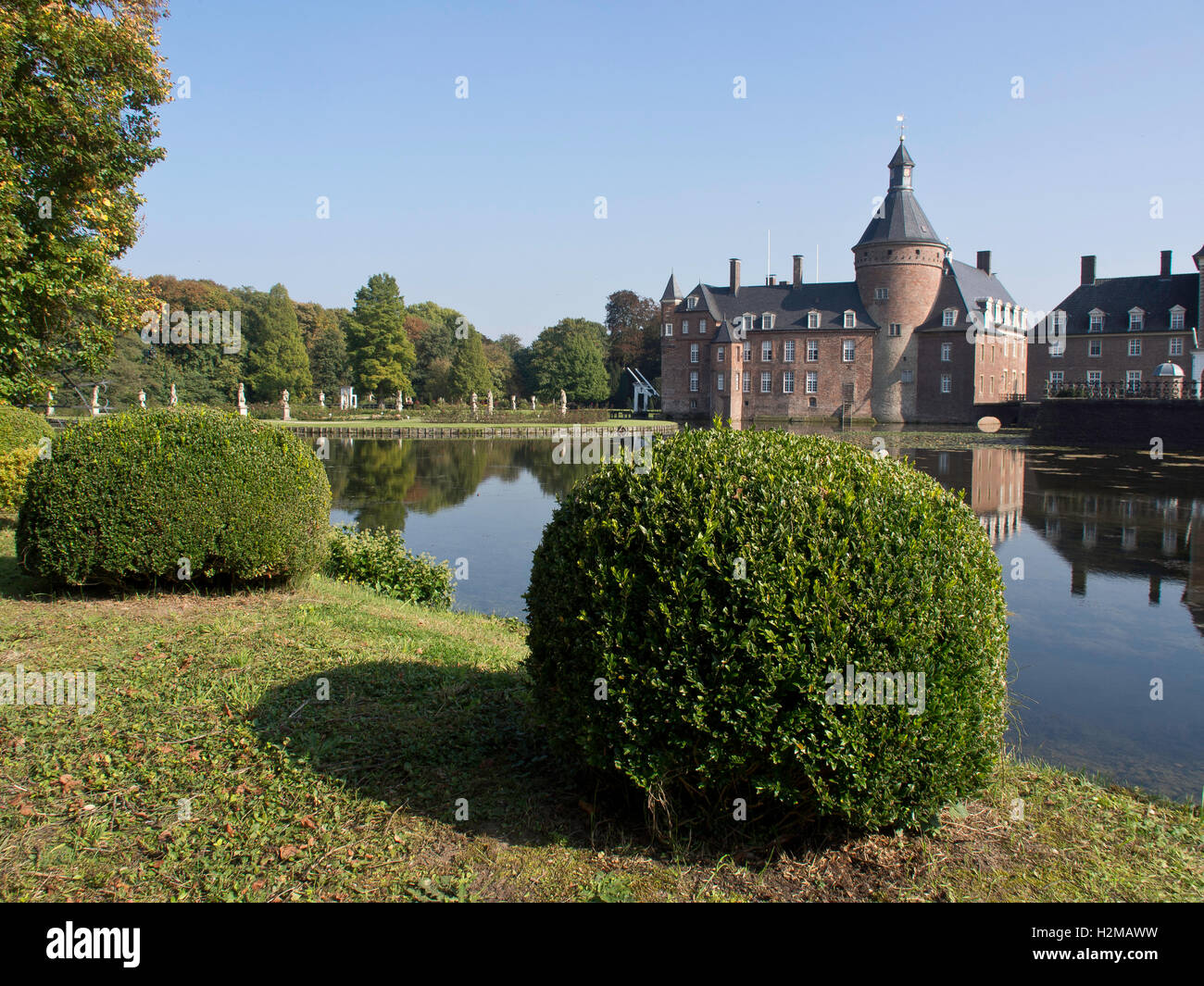 Park des schlosses anholt Fotos und Bildmaterial in hoher Auflösung