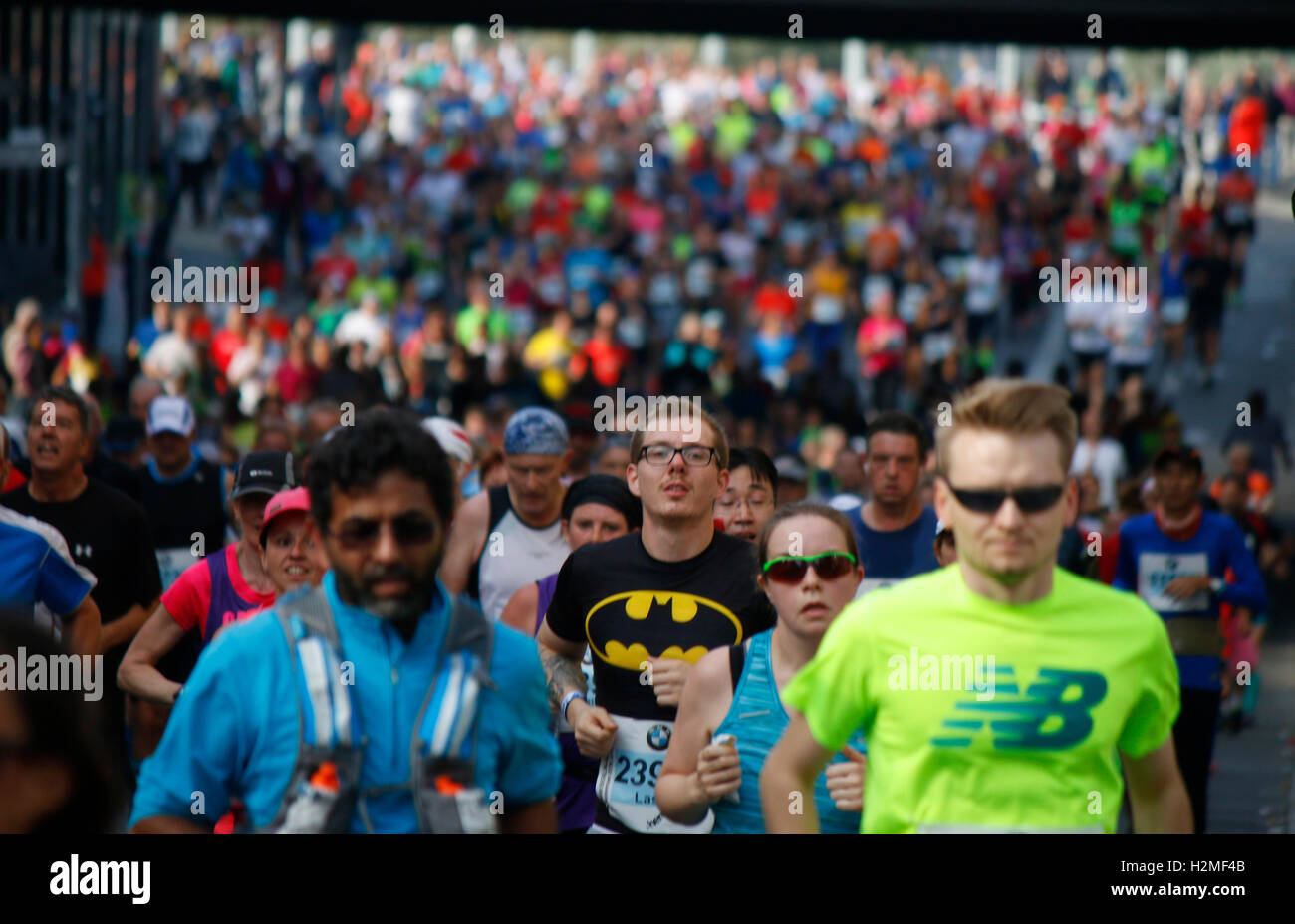 Impressionen - Berlin-Marathon, 25. September 2016, Berlin. Stockfoto