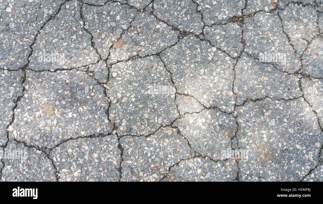 Verwittert und gerissenen Beton für Hintergrund Stockfoto