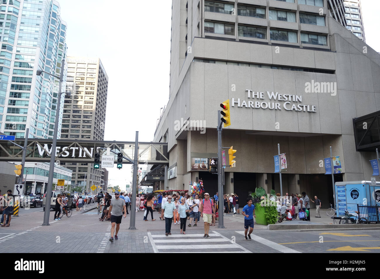 Westin Harbour Hotel in Toronto Stockfoto