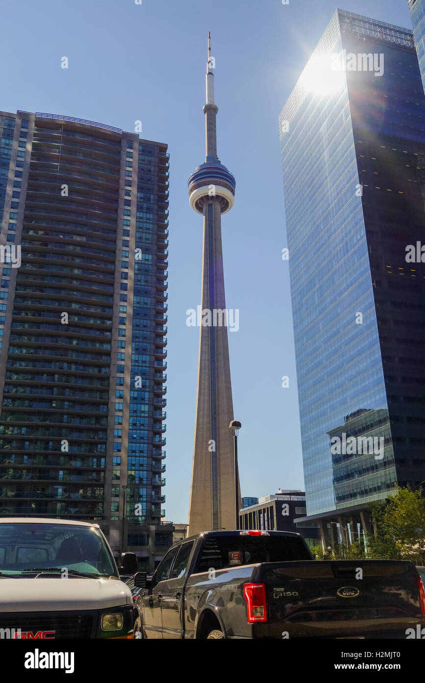 CN Tower Toronto Gebäude Stockfoto