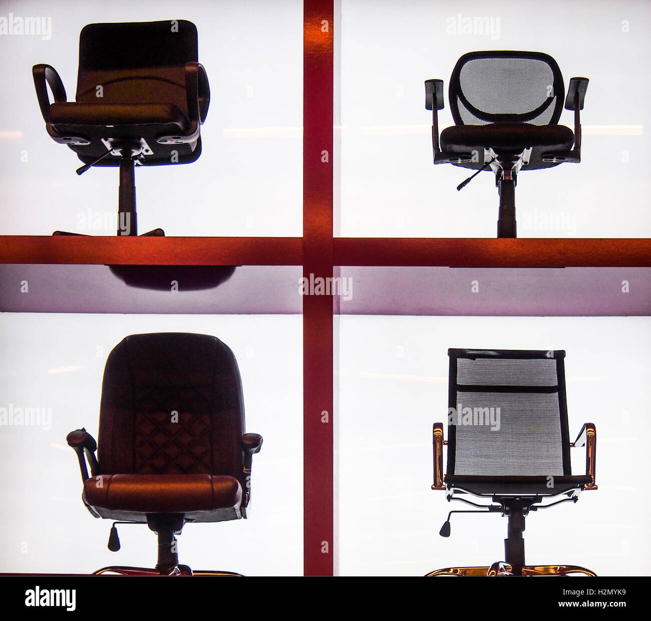 Business Stil Büro Sessel Stockfoto