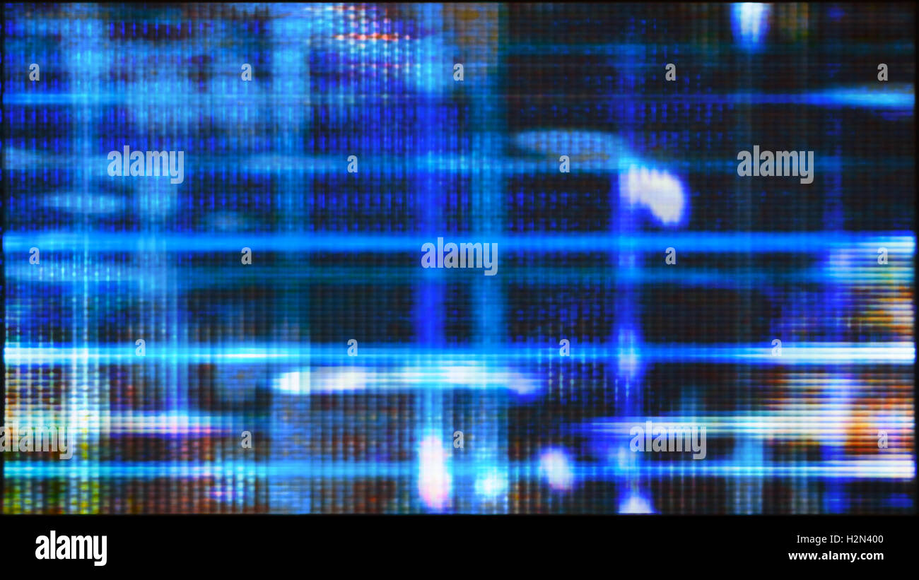 Futuristische Bildschirm Display Pixel 11004 Stockfoto