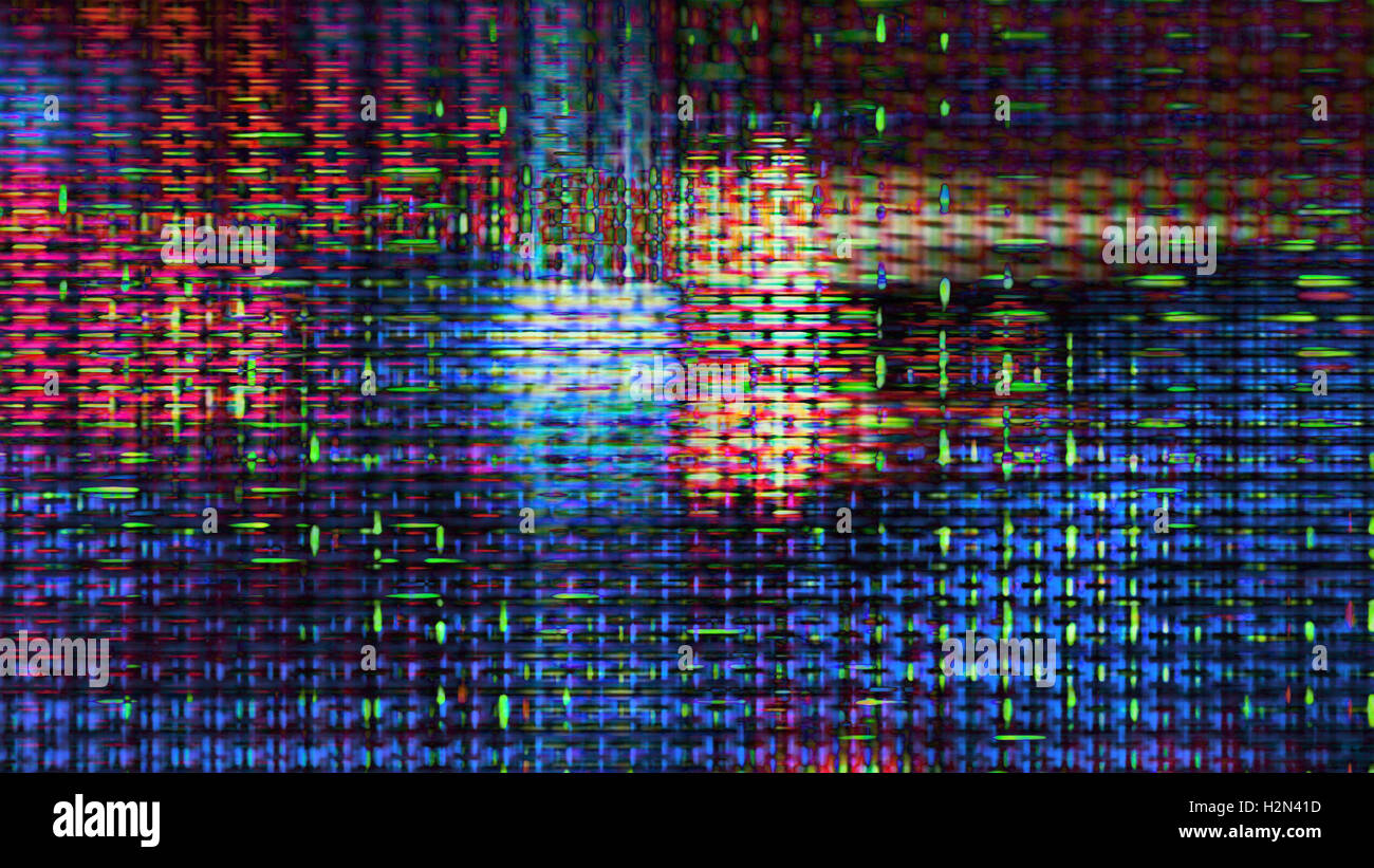 Futuristische Bildschirm Display Pixel 11006 Stockfoto