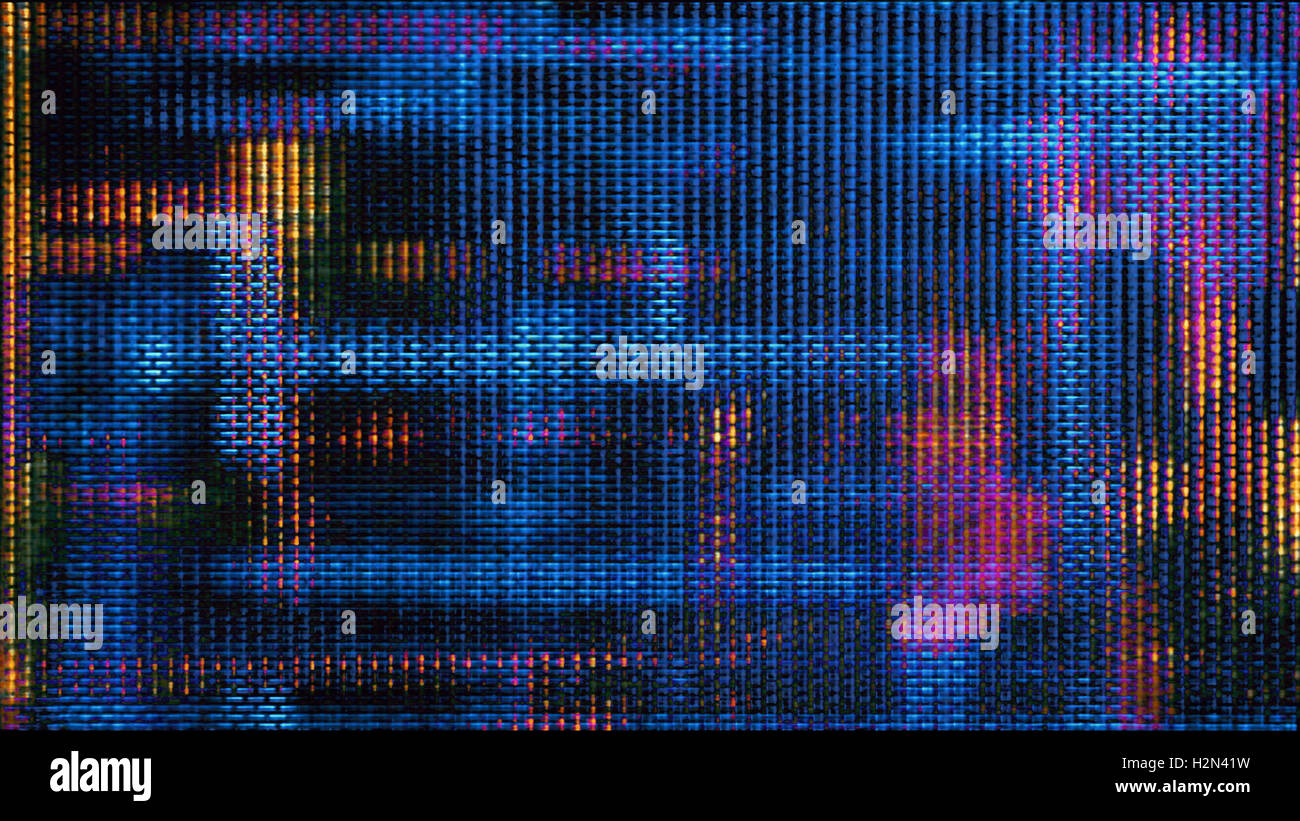 Futuristische Bildschirm Display Pixel 11007 Stockfoto
