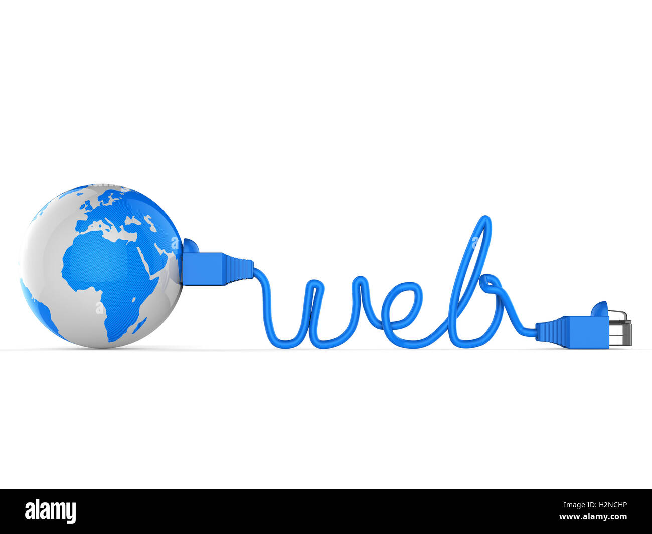 World Wide Web Bedeutung Netzwerk Globalisieren Und Internet  Stockfotografie - Alamy