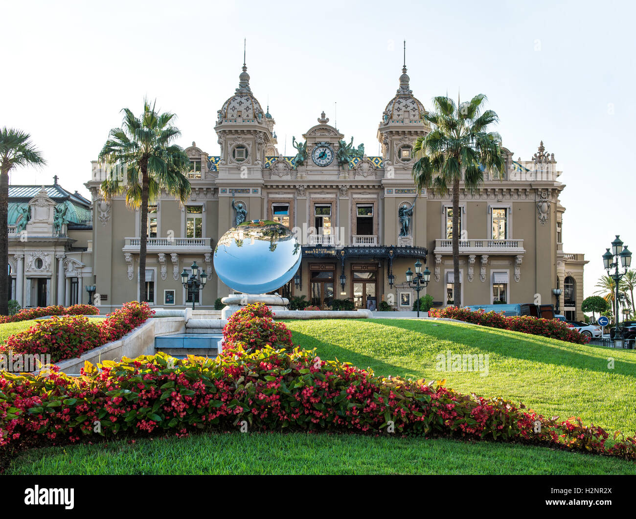 Grand Casino in Monte Carlo, Wahrzeichen von Monaco. Côte d ' Azur, Cote namens Stockfoto