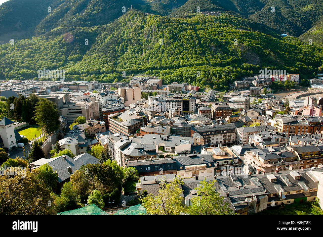Andorra La Vella - Andorra Stockfoto