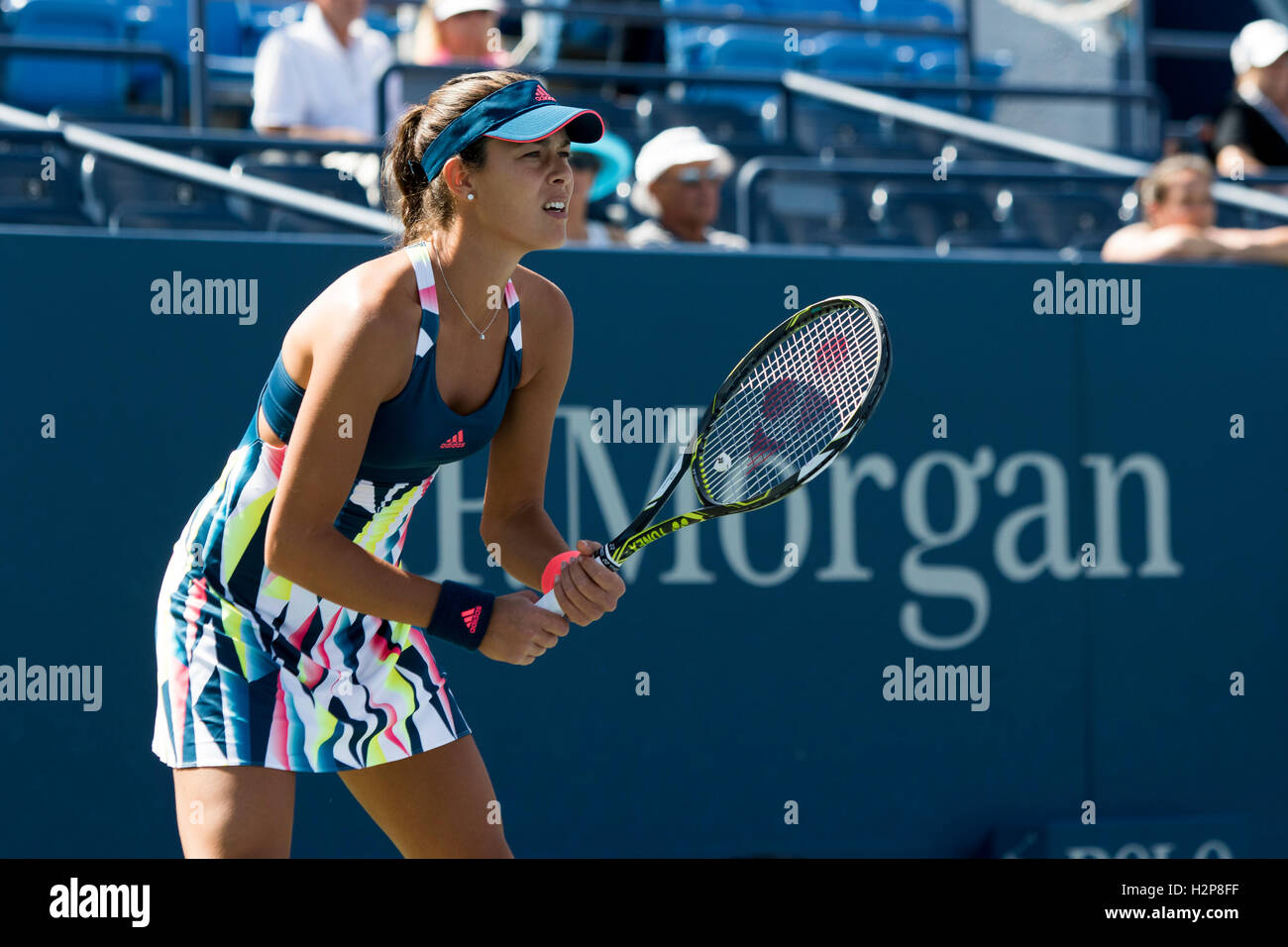 Ana Ivanovic (SRB) im Wettbewerb bei den US Open 2016 Stockfoto