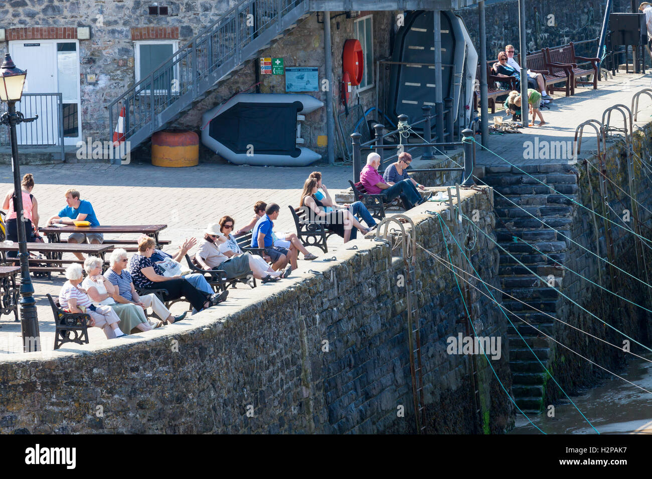 Tenby, Pembrokeshire, Wales, UK Stockfoto