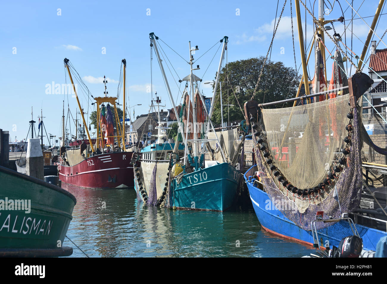 Terschelling Ebbe Flut fließen Meer Strandküste Niederlande Stockfoto