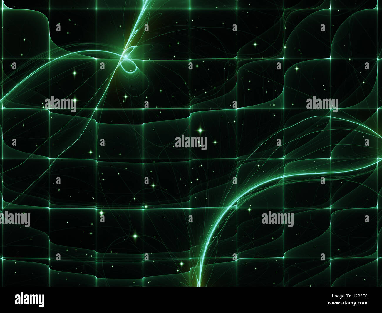 Digitalen Raum Stockfoto