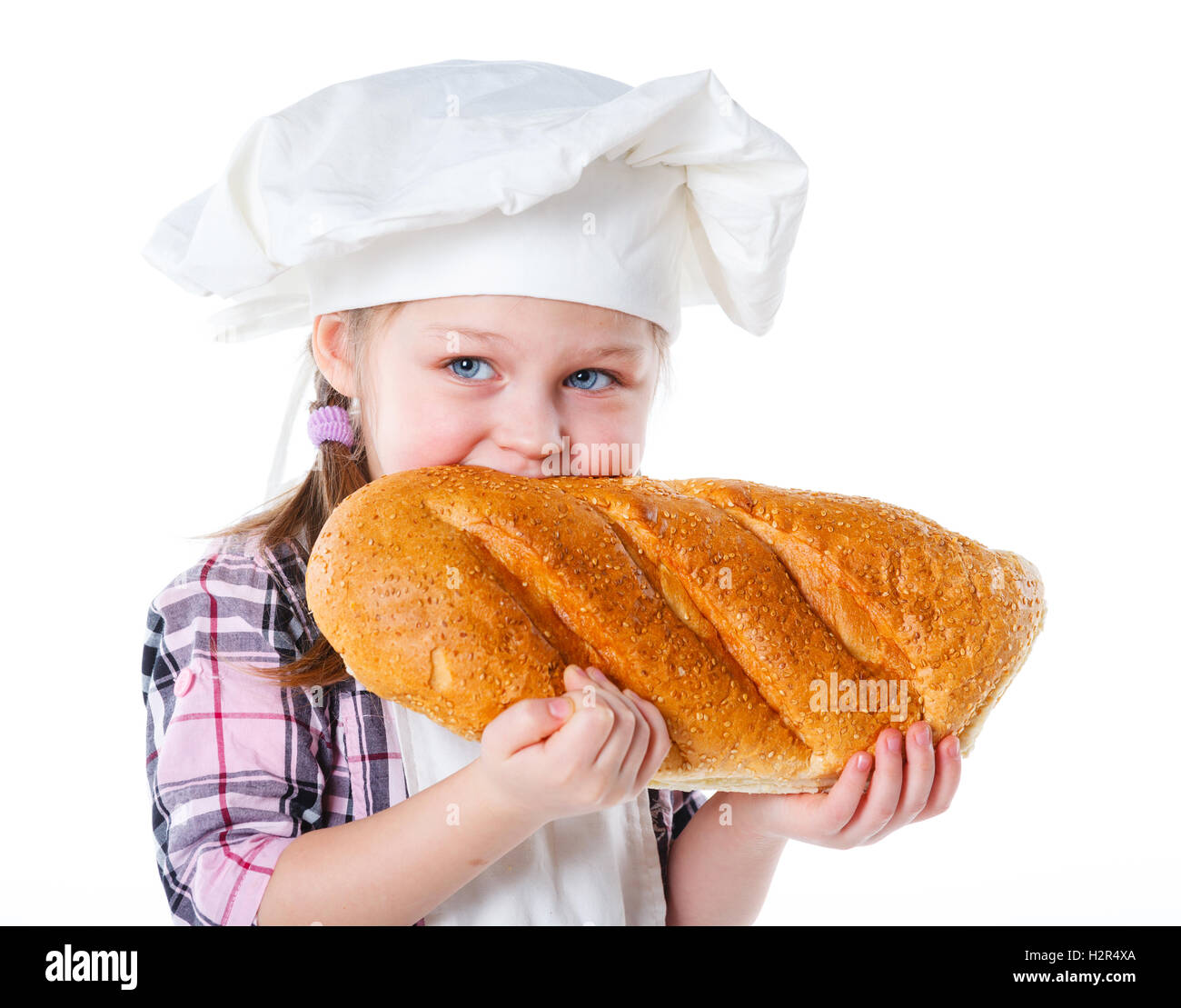 Kleine Bäcker. Stockfoto