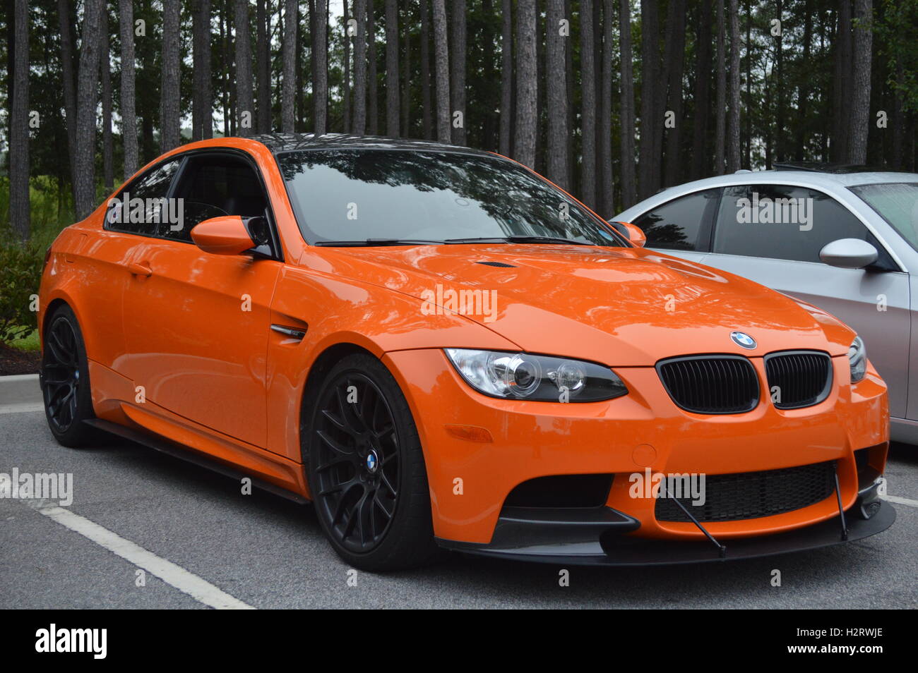Eines der besten Farben, die die M-Division von BMW zu bieten hat, auf ihre Autos! Stockfoto