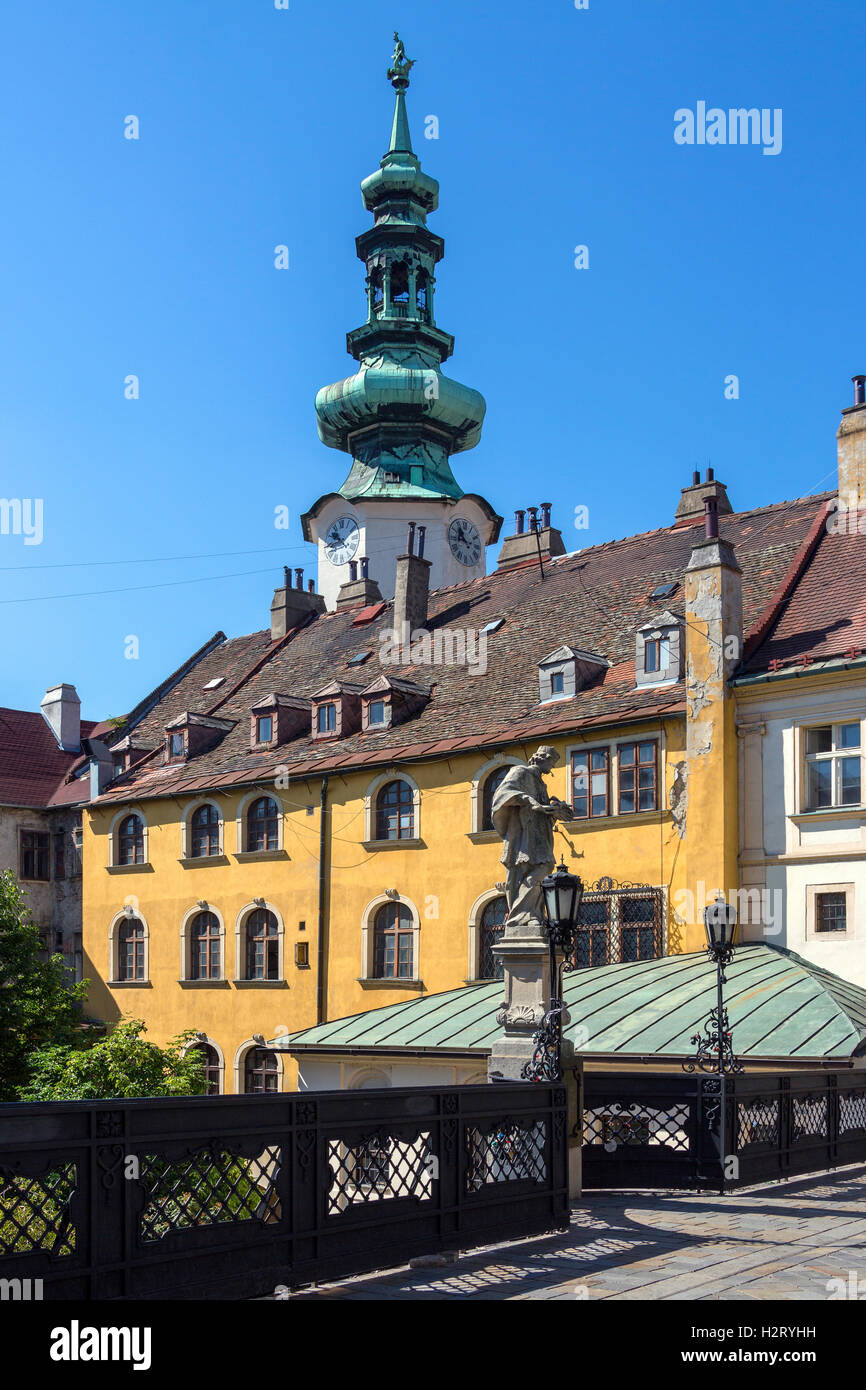 Bratislava, Slowakei - alten Gebäude in der Altstadt der Stadt. Stockfoto