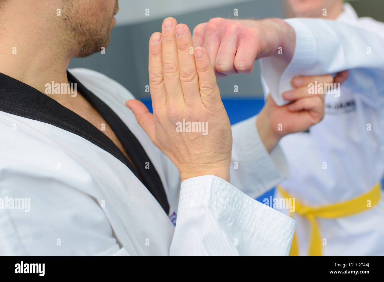 Martial-Arts-Klasse Stockfoto