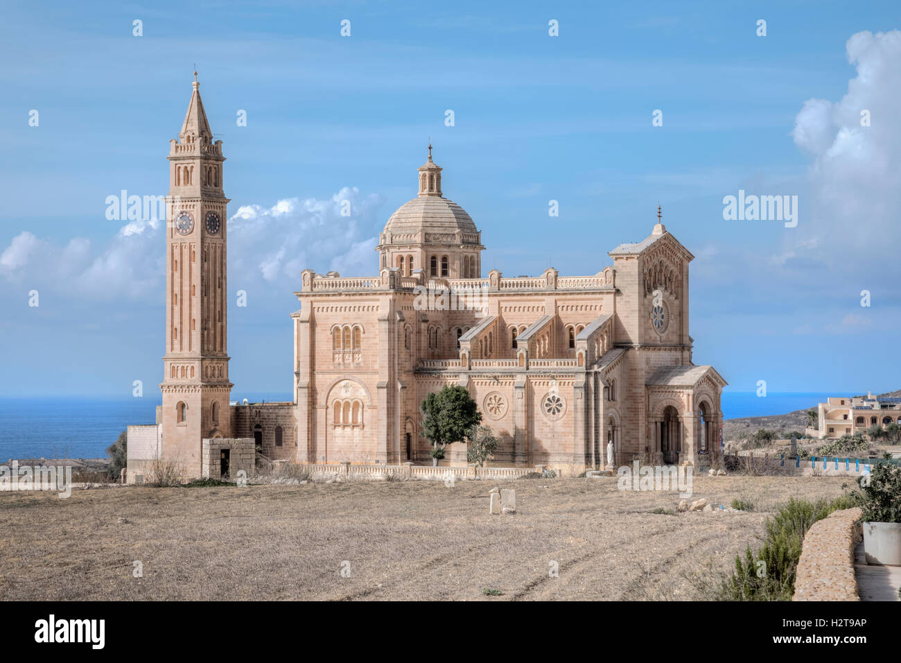 Basilika Ta Pinu, Gharb, Gozo, Malta Stockfoto