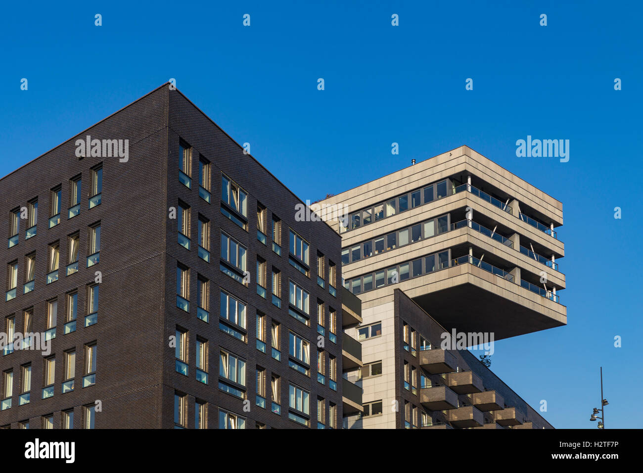 Westerdok, Westerdoksplein, Amsterdam, Niederlande Stockfoto