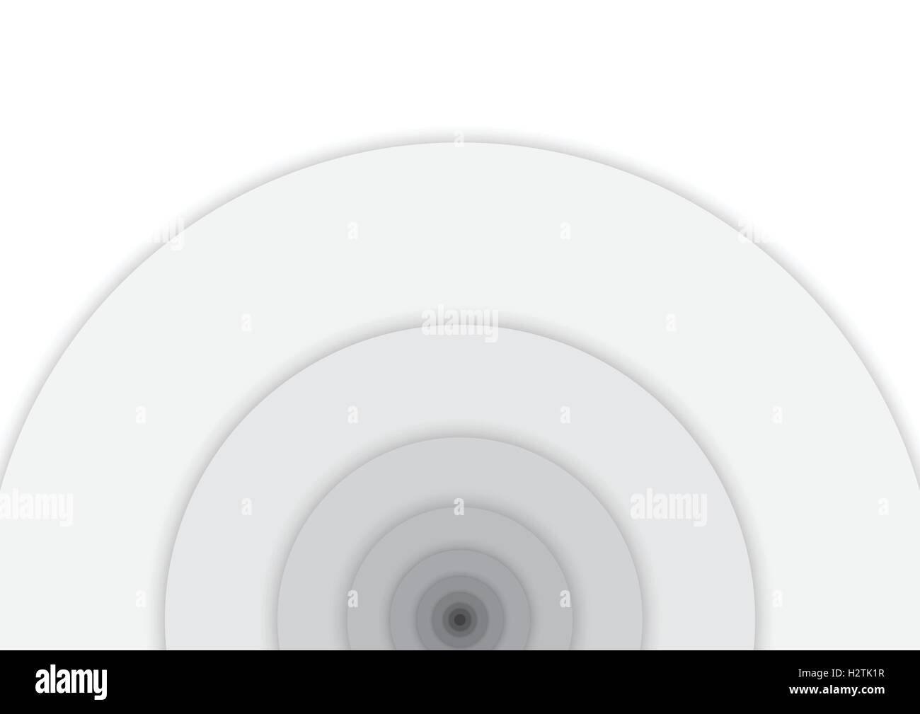 [EPS10] Hintergrund - Kreise Fibonacci - schwarz / weiß monochromen Graustufen - Material-Design - Vektor-illustration Stock Vektor