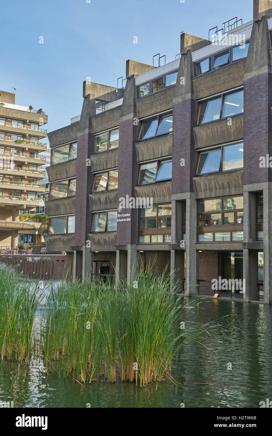 Stadt von London Mädchenschule, Barbican London Stockfoto