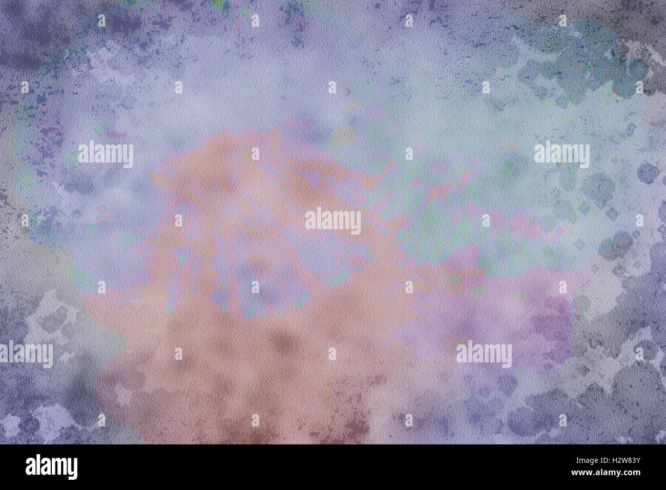 bunte Aquarell auf die alten Papierstruktur für Hintergrund-Design. Stockfoto