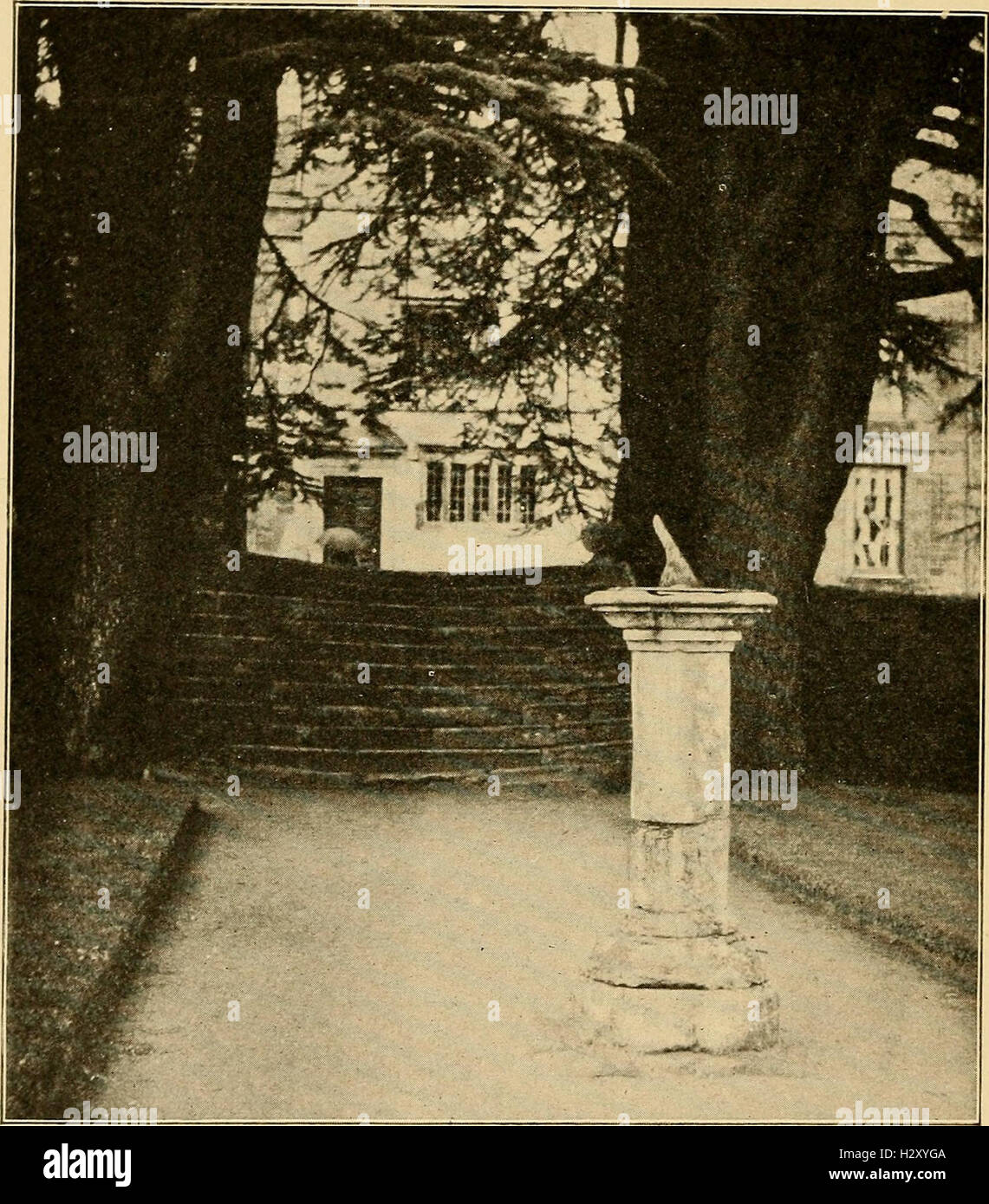 Sonnenuhren und Rosen von gestern; Garten Köstlichkeiten, die hier in jede Wahrheit dargestellt und gelten zudem als Embleme (1902) (1474767 Stockfoto