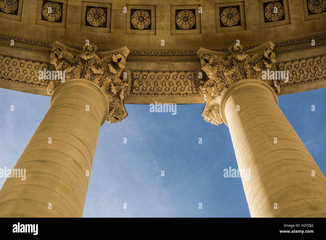 Neo-Klassizismus Pantheon Paris korinthischen Säulen Stockfoto