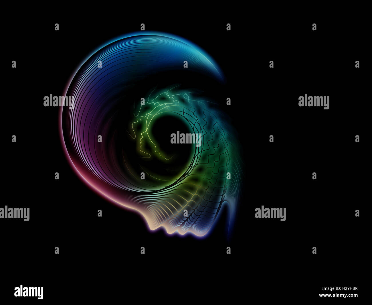 Seele zu klonen Stockfoto