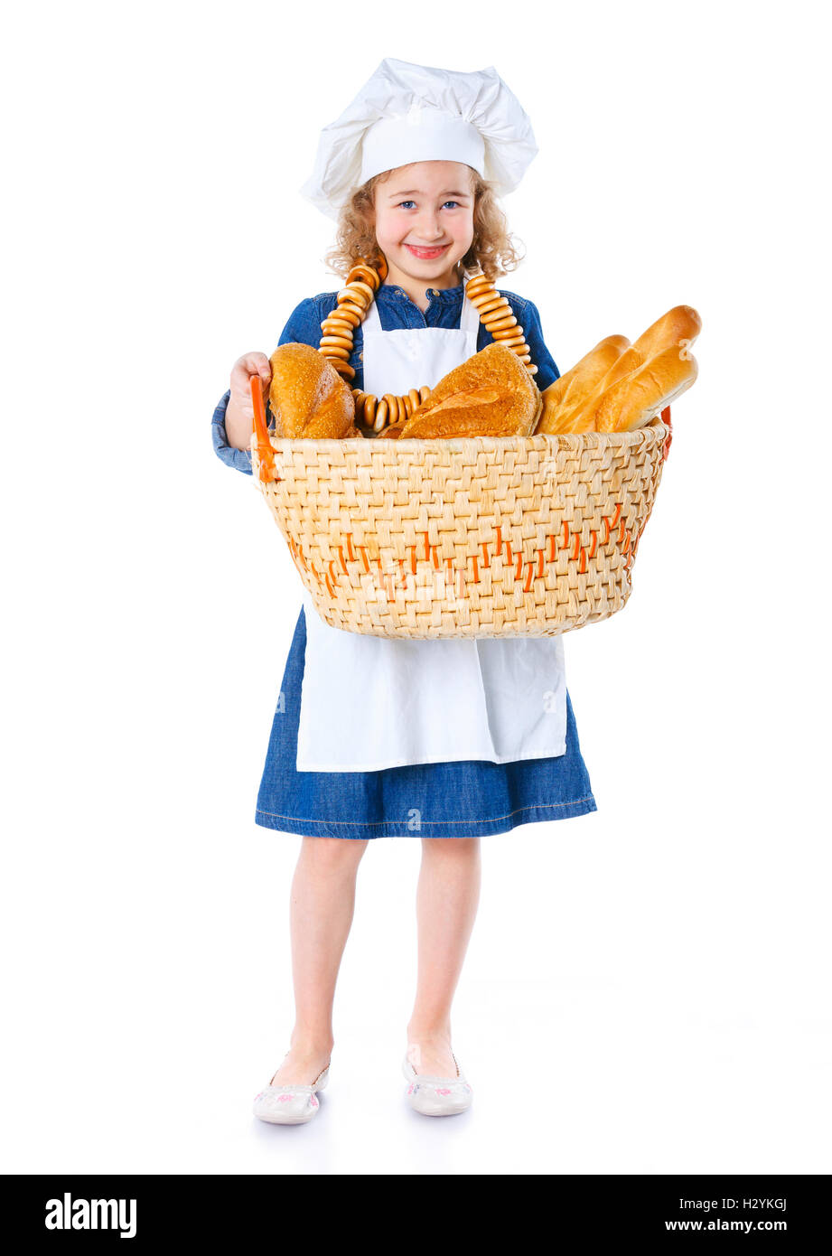 Kleine Bäcker. Stockfoto