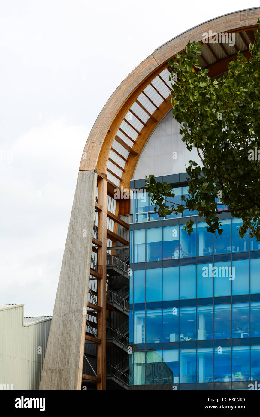 Das Recycling und Energie Verwertungsanlage der Leeds.Increasing recycling und Erzeugung von Energie aus der Stadt Abfall. Stockfoto