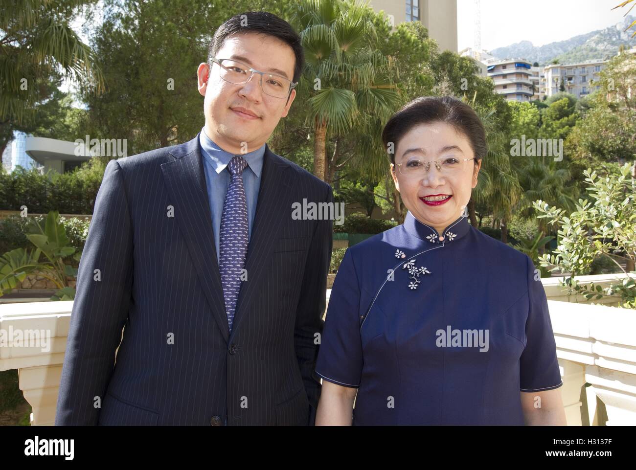 Monaco, Monaco. 29. Sep, 2016. Monaco; Monte Carlo - September 29; 2016: ein World of Excellence feiert 10-jähriges Jubiläum auf der Monaco Yacht Show | Verwendung Weltweit/Picture Alliance/Picture Alliance © Dpa/Alamy Live-Nachrichten Stockfoto